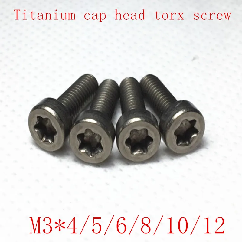 20 шт. M3 * 5/6/8/10/12 титановый винт с головкой torx|Винты| |