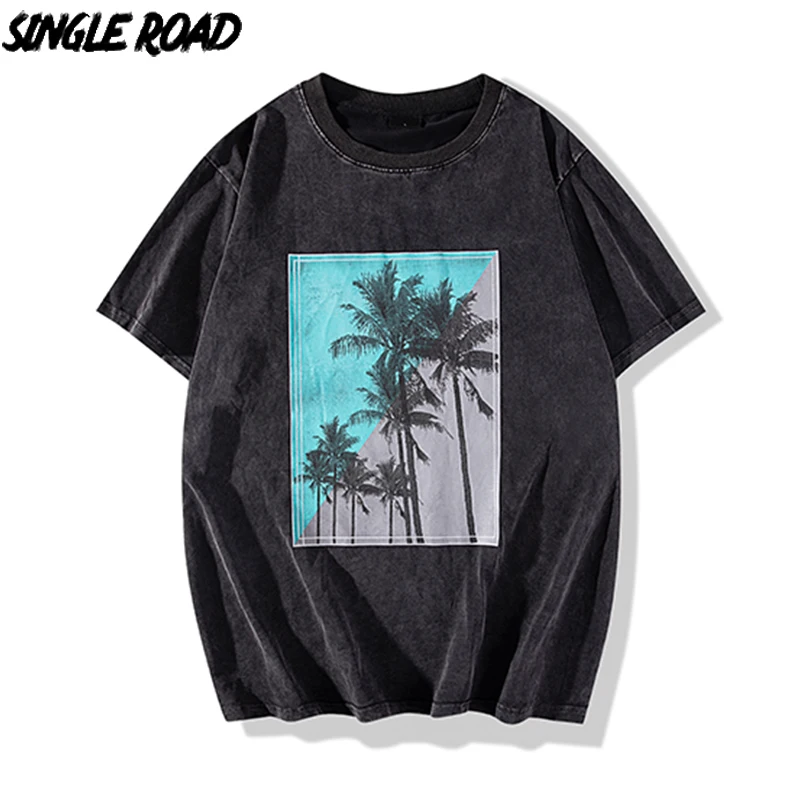 

Футболка мужская из 2021 хлопка, с графическим принтом, в стиле Харадзюку, большого размера, для лета, 100%