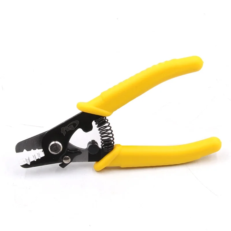 

2pcs/lot FIS Fiber stripping pliers F11301T FIS Tri-Hole Fiber Optic Stripper Miller Wire stripper，Free Shipping