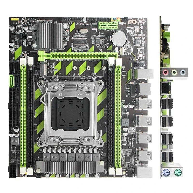 X79 комплект базового процессора LGA2011 Xeon E5 2630 карты памяти 8 Гб * 2 = 16 ГБ DDR3 1333 МГц PC3