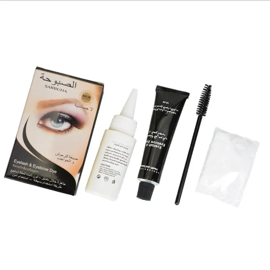 Professional Series Eyelash Eyebrow Dye Tint Gel Brown Black Color Cream Kit 15-minute Fast Easy | Красота и здоровье