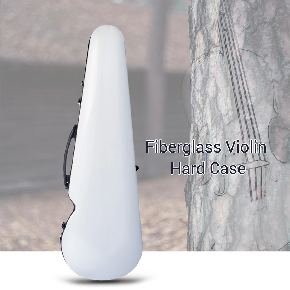 Высококачественный полноразмерный чехол из стекловолокна для скрипки Жесткий