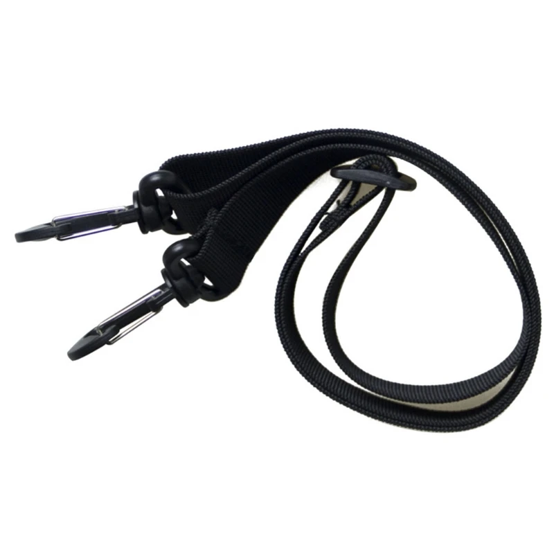 

D7WF Stroller Shoulder Strap Wheelchair Carriage Bag Carry Strap Hook Hanger Foldable Traveling Baby Pram Accessory
