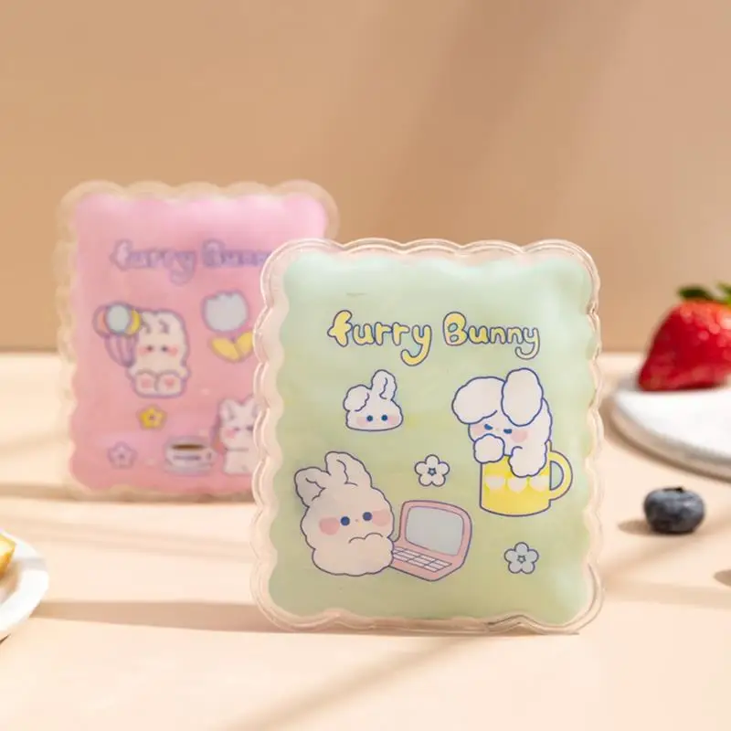 

Mini Winter Reusable Gel Hand Warmer Cute Cartoon Instant Self Heating Pack Comfortable And Warm Hands Portable Warmer Random X1