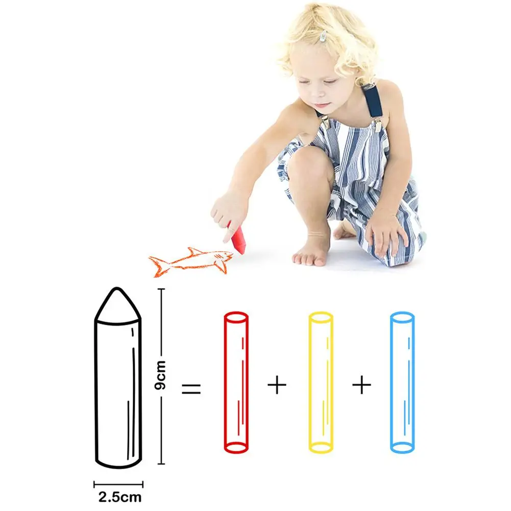 

Chalk 20Pcs Dustless Thick Chalk Kids Scrawling Painting Washable Pastel School Supply Office School Supplies