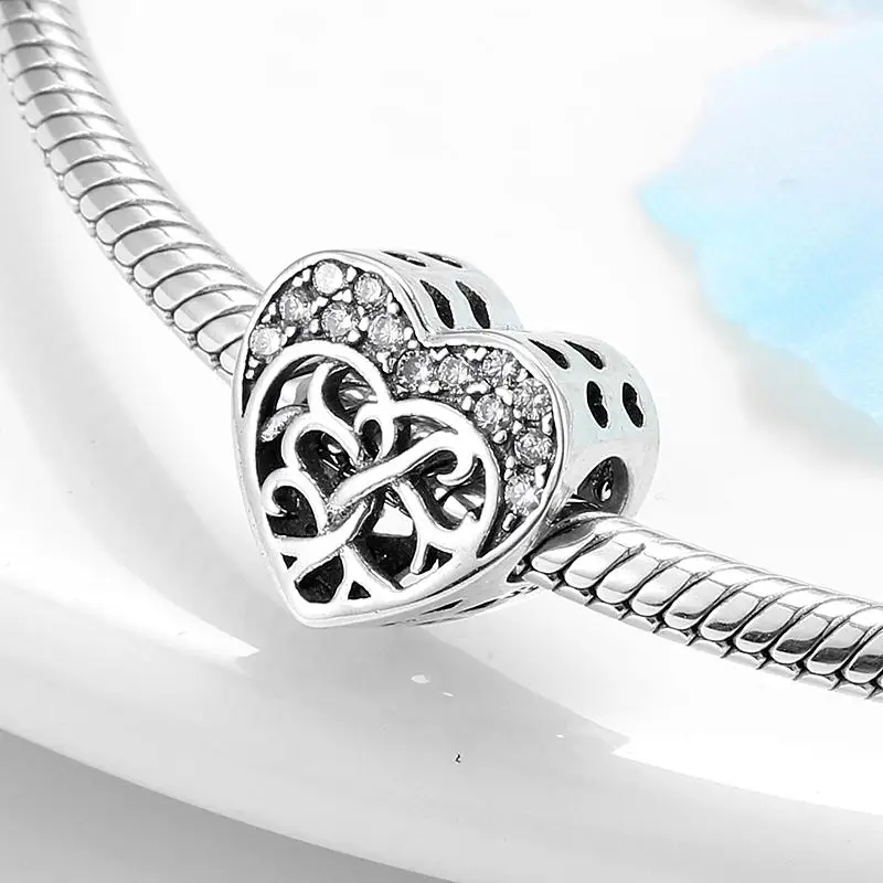 Подходит для оригинальный Европейский Браслеты с подвесками DIY ювелирных