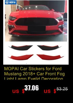 MOPAI ABS украшение для салона рулевого колеса автомобиля накладка наклейки для Ford Mustang