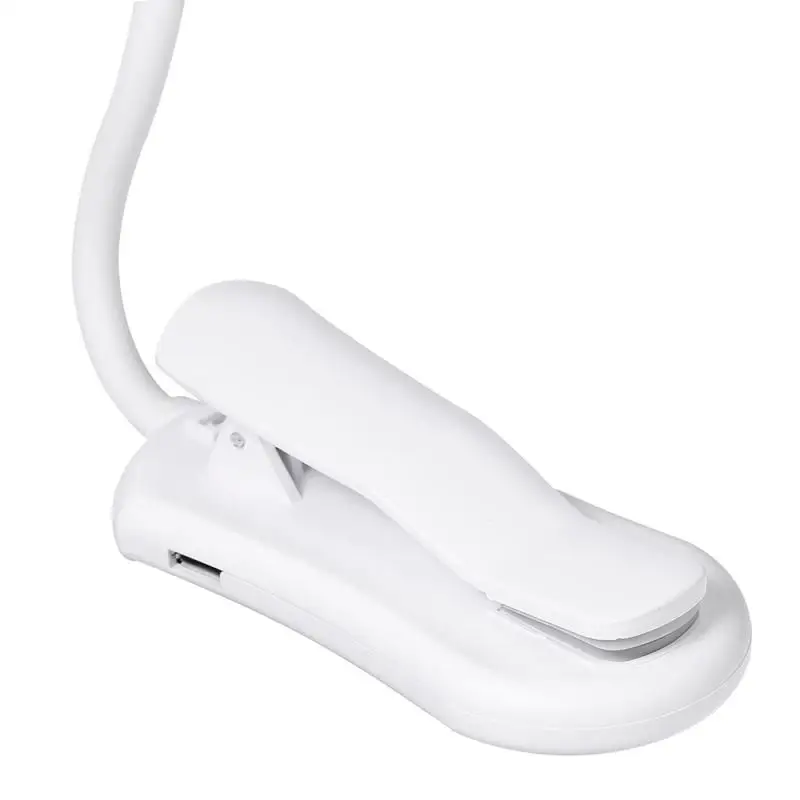 

Clip Desk Lamp DC 7 LEDs Eye Student Book Lights Touch Switch 3 Levels Dimming Night Light Book Light