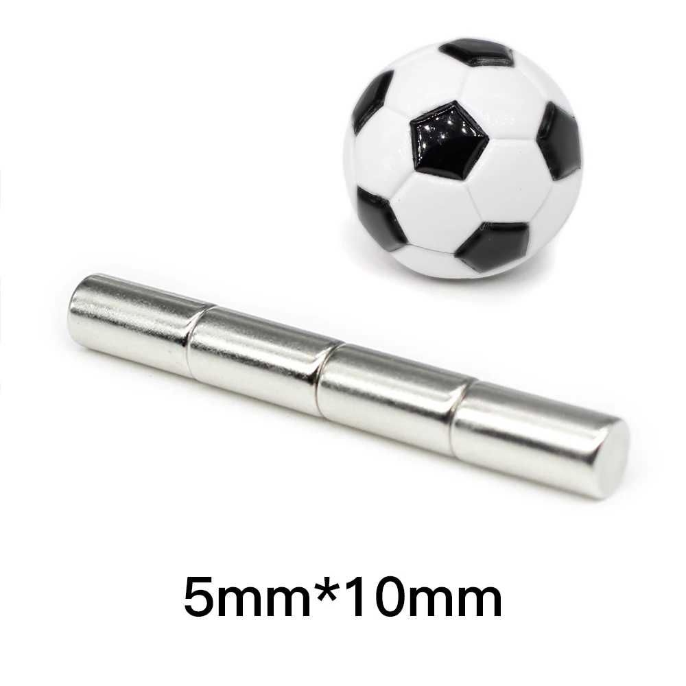10/20/50/100/150/200/300PCS 5x10 Small Neodymium Disc Magnets 5x10mm 5*10 Round Strong Cylinder Rare Earth Magnet 5mm x 10mm N35 - купить по