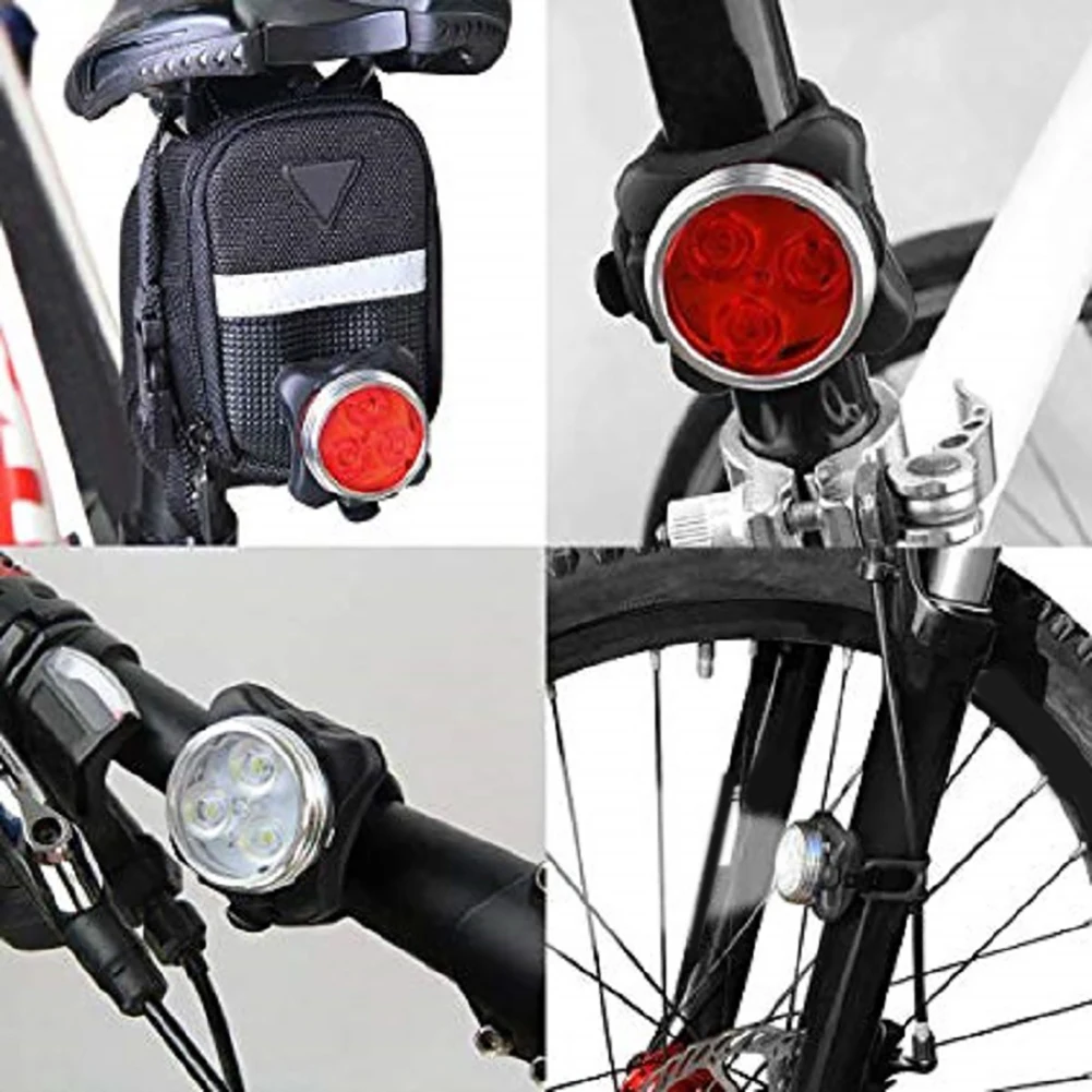 Велосипедный задний светильник карат Тип велосипед Предупреждение лампа USB