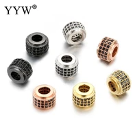 cubic zirconia micro pave brass beads diy jewelry making accessories micro pave cubic zirconia nickel lead cadmium sold by pc