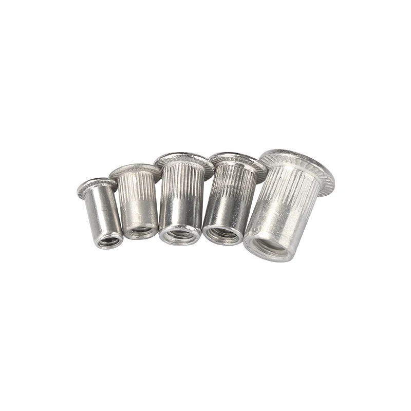 150 Pcs Mix Aluminum Alloy Rivnut Flat Head Rivet Insert Nutsert Cap Nut Set | Обустройство дома