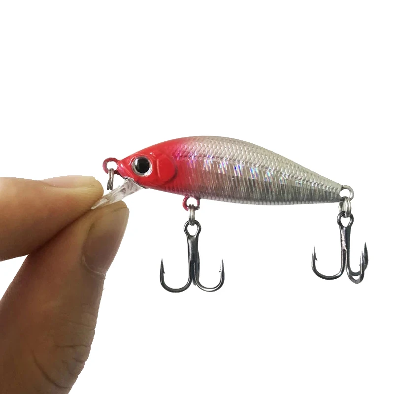 

Minnow Wobbler Fishing Lure 3.3g 4.5cm Japan Jerkbait Bait Perch Pesca Mini Sinking Wobblers Fishing Lures Artificial Hard Bait
