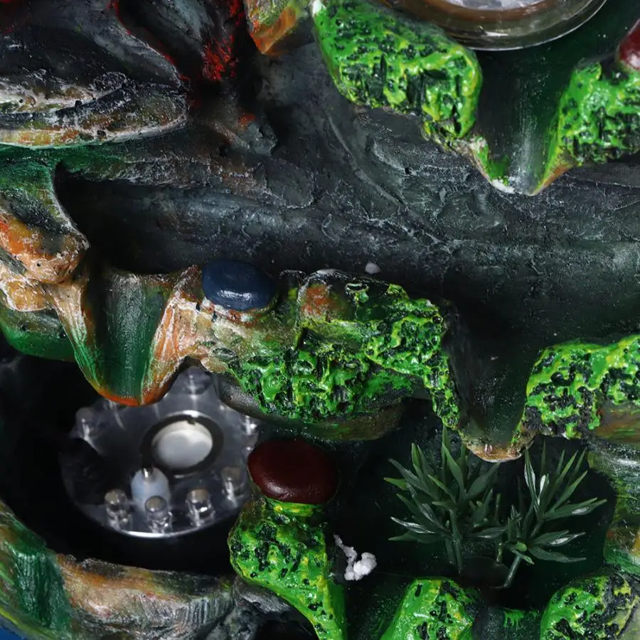 Настольный Электрический фонтан Светодиодный настольный для украшения