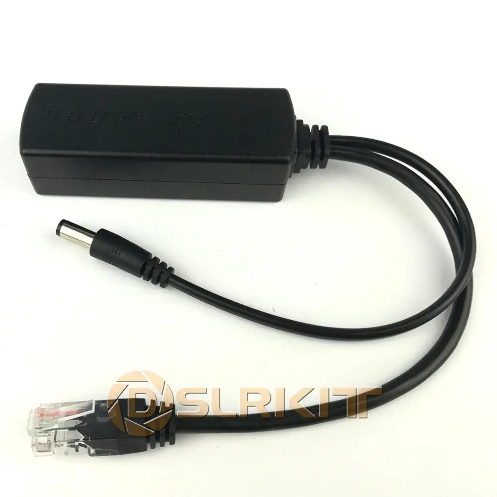 DSLRKIT 5 5x2 1 мм DC В 2.4A активный сплиттер PoE Power Over Ethernet 802.3af | Безопасность и защита
