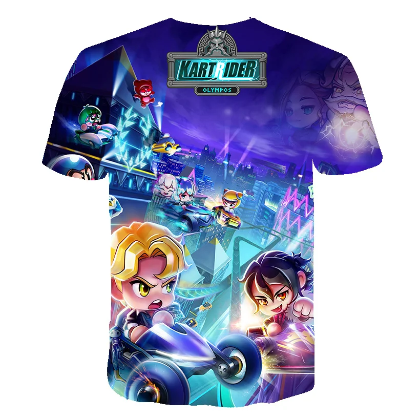 

Boys & Girls Cartoon T-shirts Kids Parkour Flying Man Print 3D T Shirt For Boys Children Summer Short Sleeve Tees Tops Clothing