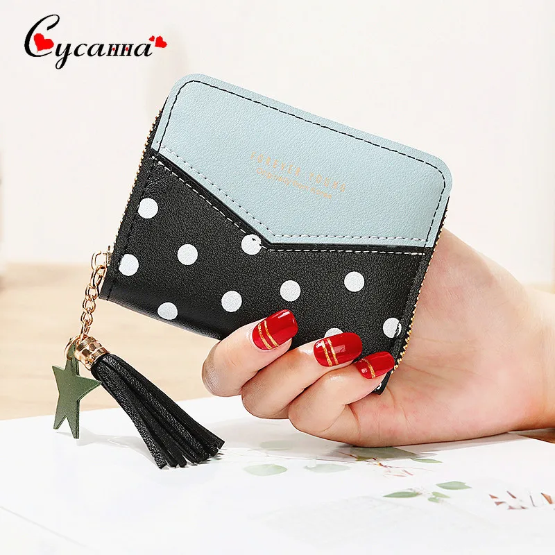 Маленький женский кошелек роскошный бренд знаменитые Мини женские кошельки