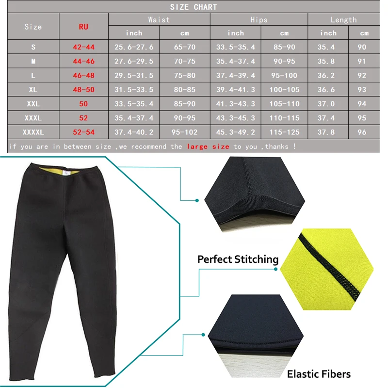 

New Sports Leggings Women Keep Warming Pant Neoprene Sauna Suit Fitness Tight Control Panties Body Shaper Slim Waist Trainer