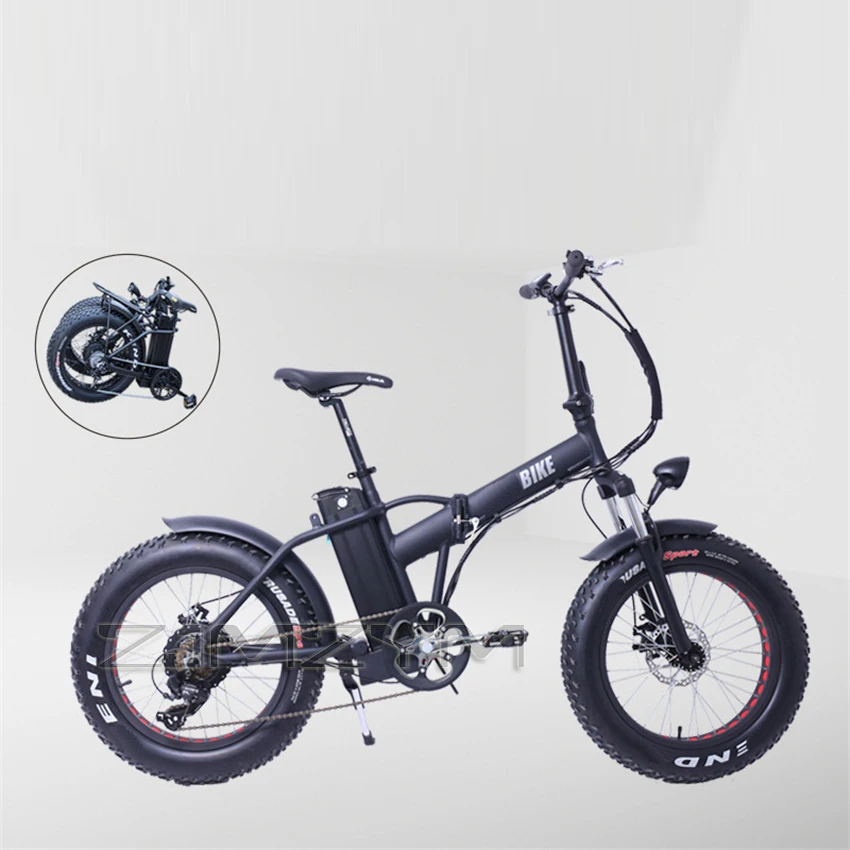 Billig Elektrische Bike MAX 40 Km/h 500W 48V Elektrische Mountainbike Lithium-batterie 48V 10,4 AH Fett Reifen Elektrische Fahrrad Strand Ebike