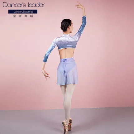 

Ballet dance skirt adult new one-piece lace dance gauze skirt female stage competition practice skirt