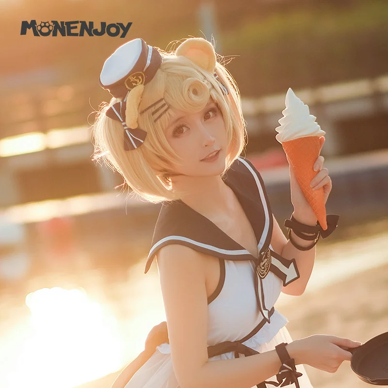 

Парик для косплея Рыцари Гум Monenjoy, Коралловое побережье, бежевые волосы