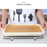 non stick cake baking mold food grade silicone french bread bakery molds cupcake pan for pastry bakeware tools accessories