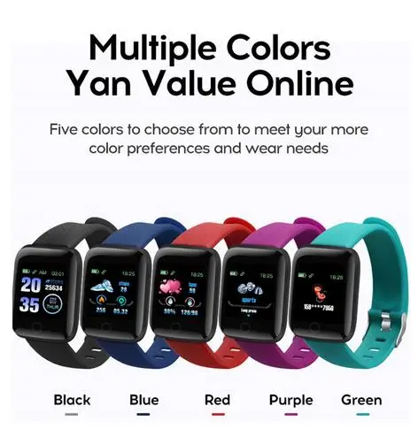 Smart Watch Y68 Waterproof Heart Rate Tracker-Fitness Wristband for IOS Android Men Women Blood Pressure Monitor | Дом и сад