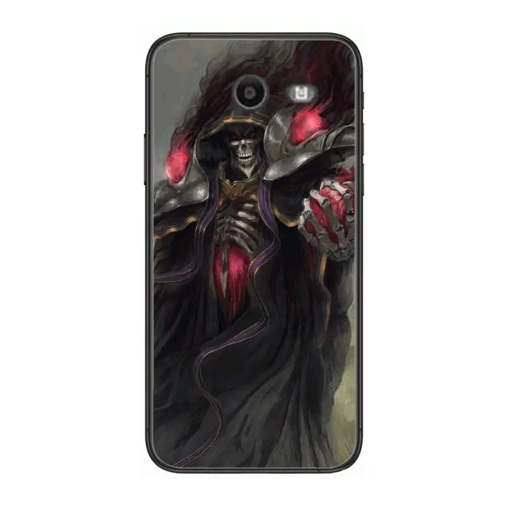 

Fashion albedo overlord Phone Case Hull For Samsung Galaxy J 4 3 5 6 7 8 EU 2018 Plus 2017 Black Shell Art Cell Cover TPU