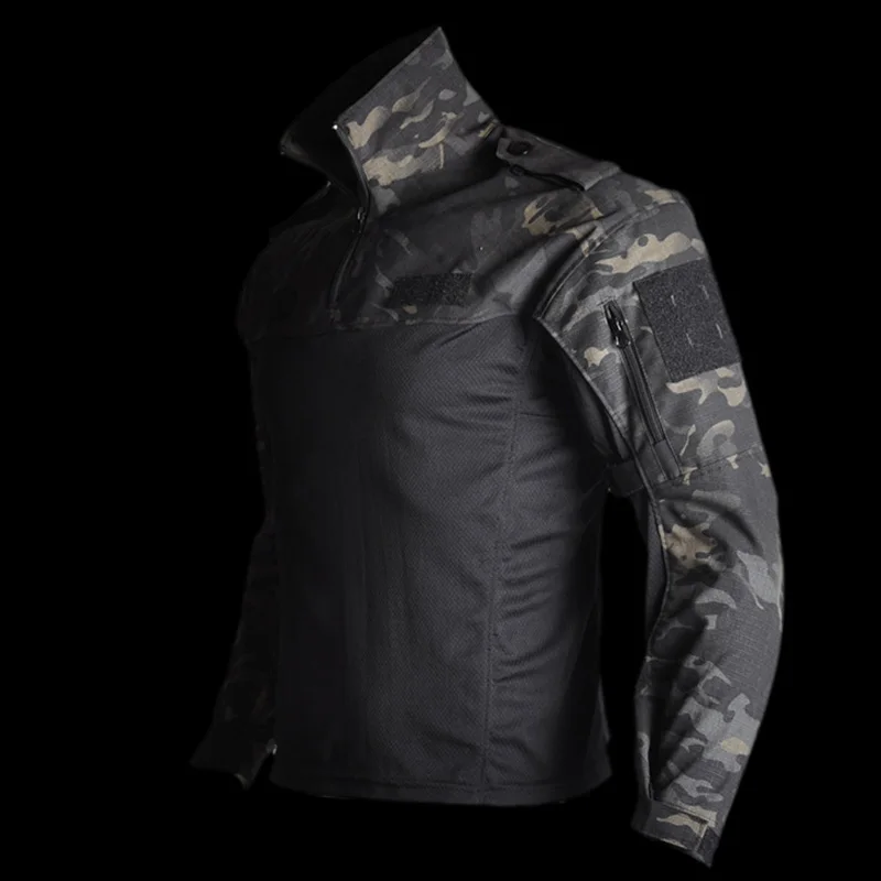 

Mege Tactical Military Equipment Combat Shirt Camouflage Multicam Black Men Women Tactical Shirt Airsoft CS Go Clothing Typhon
