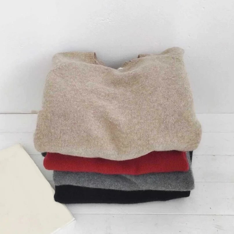 

2021 Autumn Winter Sweater Dress Women Knitted Long Dress Korean Female Loose O-Neck Long Sleeve Dress Ladies Vestidos JW9948