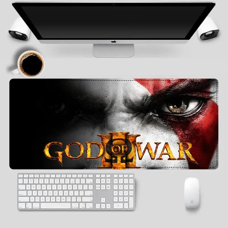 Популярными версии бога войны Мышь игровой коврик Pad большие для рабочего стола