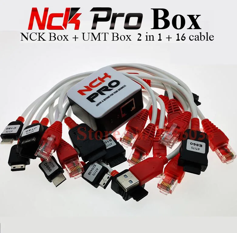 2021 версия NCK Pro box 2 (поддержка + UMT в 1) 16 кабелей для Huawei .....|Детали устройств связи| |