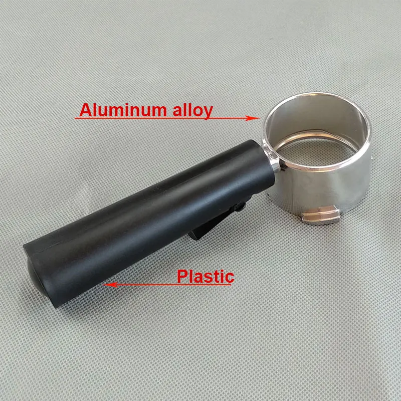 

Stainless steel coffee filter wood coffee machine handle holder coffee basket 51mm powder cup