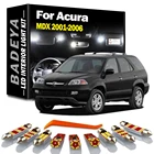 BADEYA 15 шт. Canbus автомобильный фотокомплект для 2001 2002 2003 2004 2005 Acura MDX карта багажника подходящая купольная Лицензионная лампа