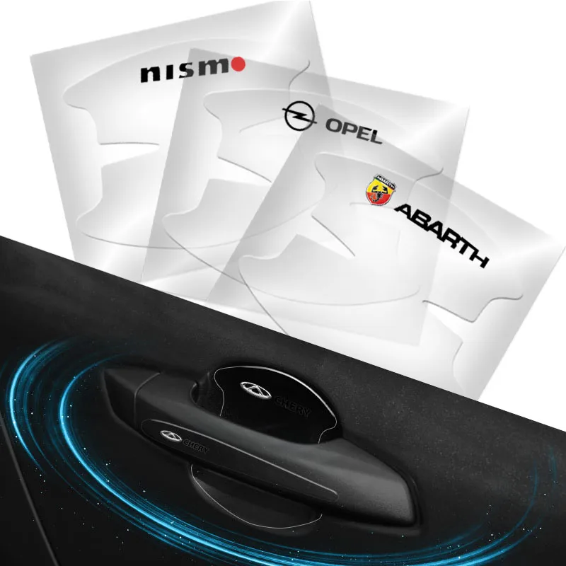 

Car Transparent Handle Door Bowl Protection Film Stickers for Skodas Kodiaq Karoq Octavia A 5 7 Fabia Rapid Yeti Car Accessories