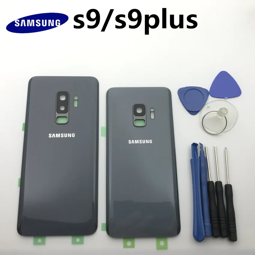 Запасная оригинальная Задняя панель для Samsung Galaxy s9 + Edge Plus G960 G960F G965 G965F