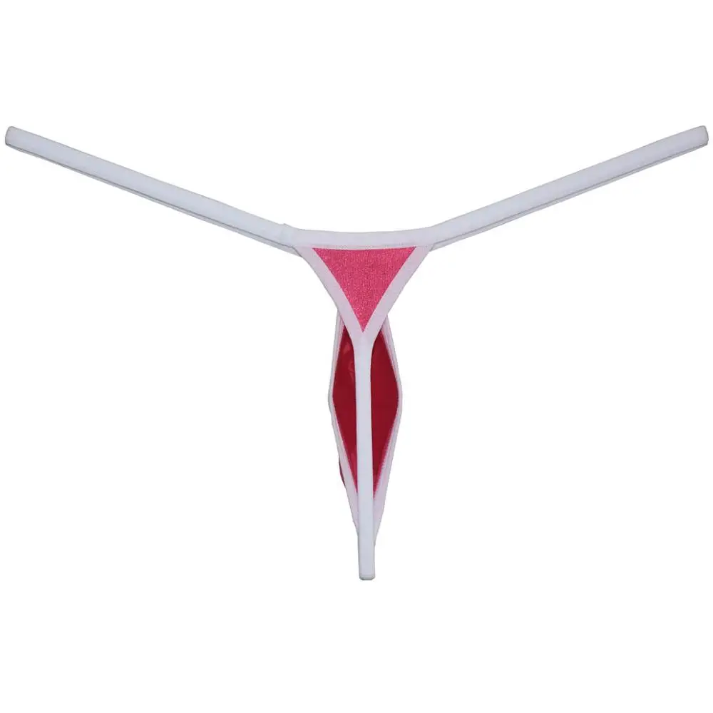 Мужские микро стринги String Мужской Бандаж Нижнее белье слеза капли мини Т-обратно