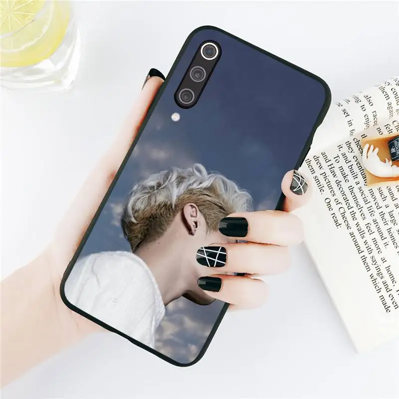 

Kim Jonghyun Korean male singer Phone Case For Xiaomi Redmi note 7 8 9 t k30 max3 9 s 10 pro lite Luxury brand shell funda coque