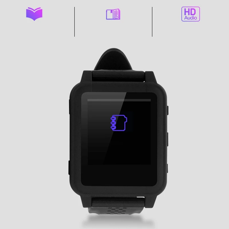 4 Гб памяти EBook Смарт-часы MP3-плеер Поддержка чтения электронных книг музыкальный