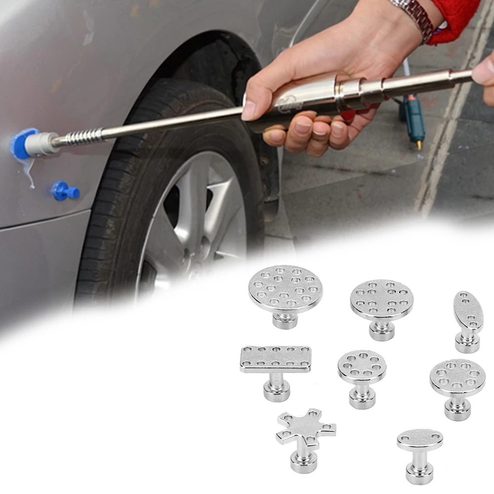 

8 pcs Car dent repair puller Zinc Alloy Gasket Special Suction Cup For Sheet Metal Remover Tools