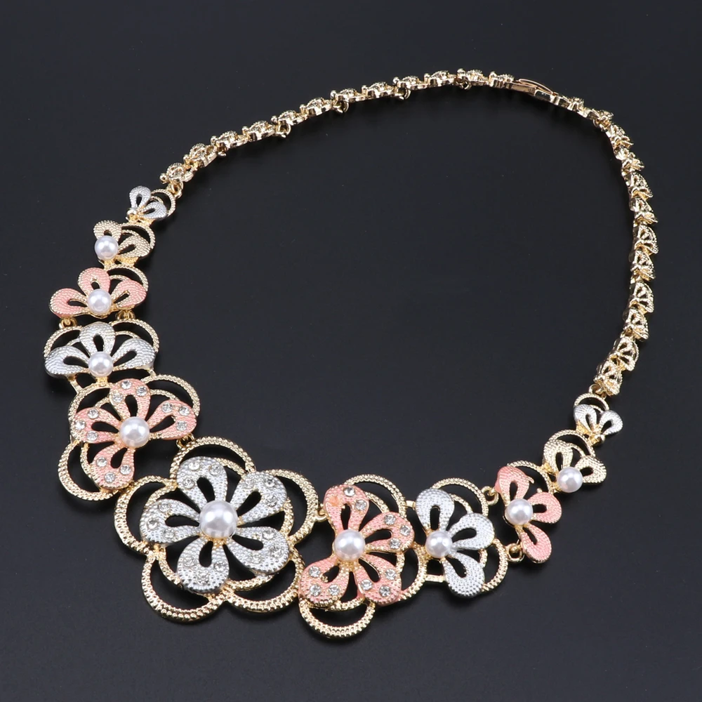 Комплект украшений кольцо серьги имитация жемчуга | Украшения и аксессуары