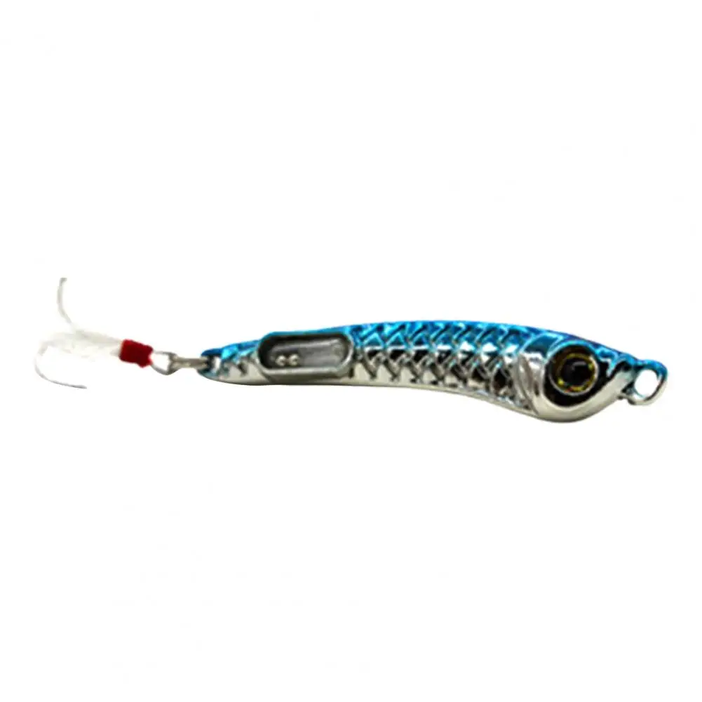 

Lightweight 10g/15g Delicate Plate Bionic Surface Metal Fishing Bait Anti-Scratch Fishing Lure Vivid for Sea