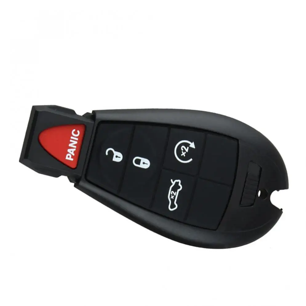 5 buttons uncut replacement keyless entry car key fob trunk remote start for chrysler dodge challengerchargerdurango 2008 2014 free global shipping