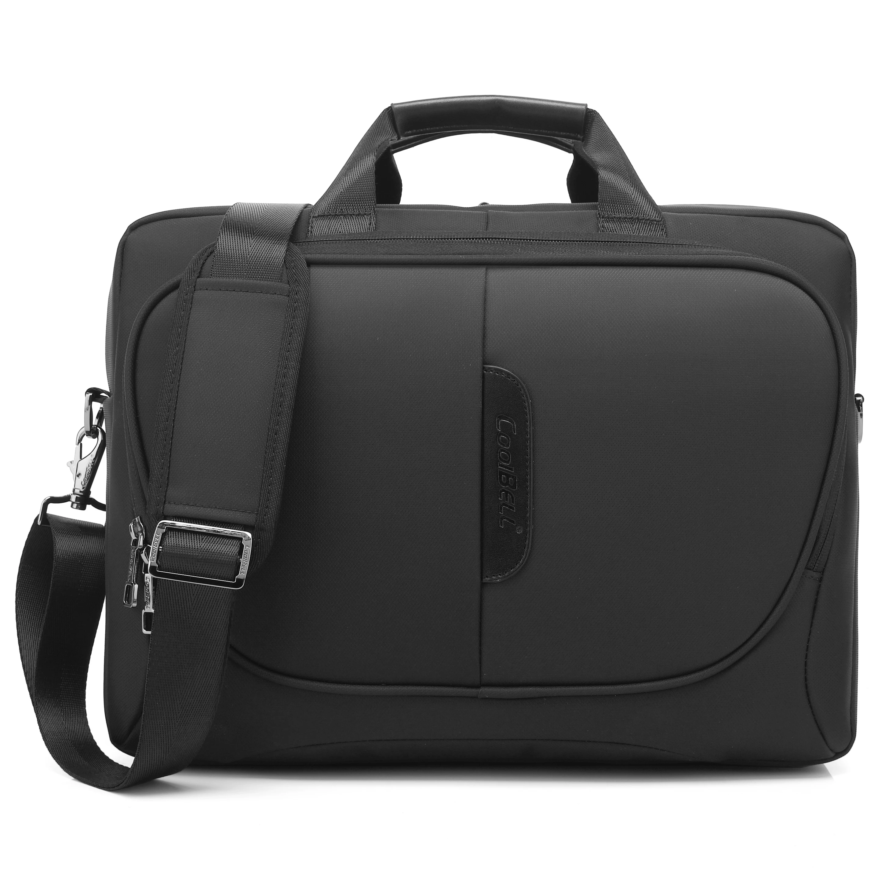 

CoolBell 15.6 Inch Laptop Messenger Protective Briefcase Bag Nylon Oxford Case Shoulder Bag Multi-functional Hand Bag