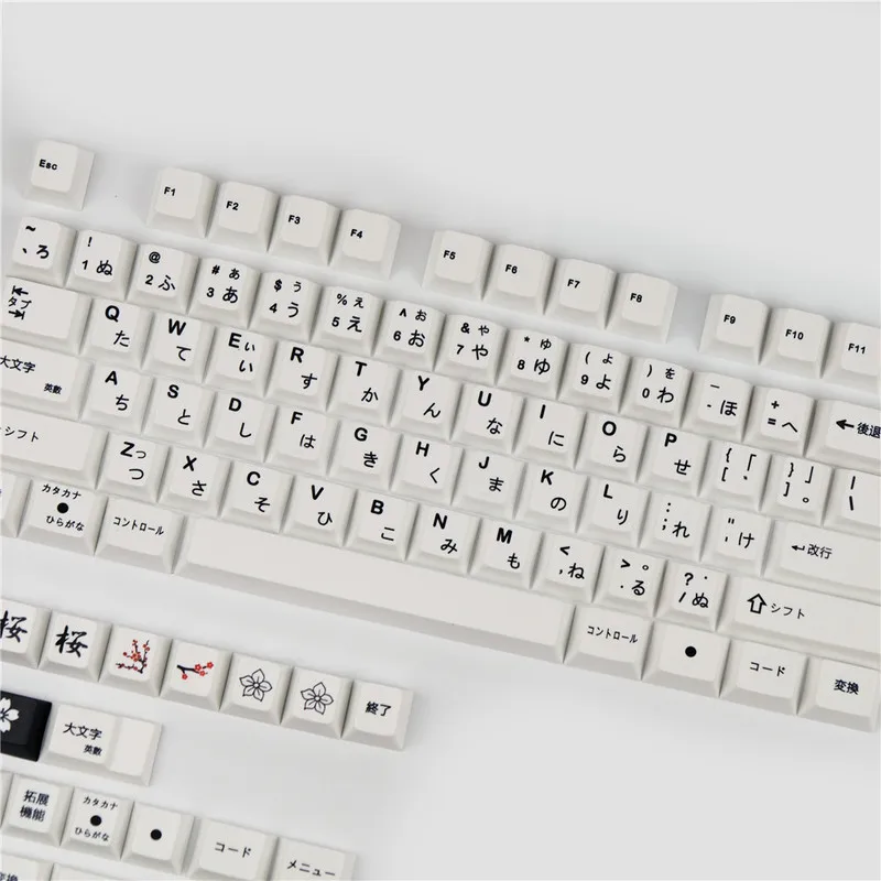 Колпачки для клавиш Japanese PBT Горячая Сублимация Keycap механическая клавиатура с Cherry
