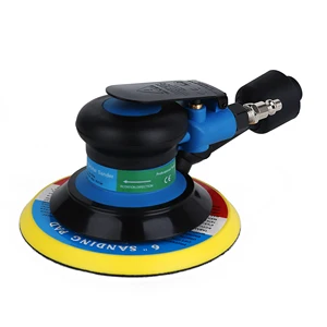 Полировальная машинка для пневматическая шлифовальная машина, 6 дюймов, произвольный орбитальный шлифовальный станок для удаления краски автомобиля и ржавчины