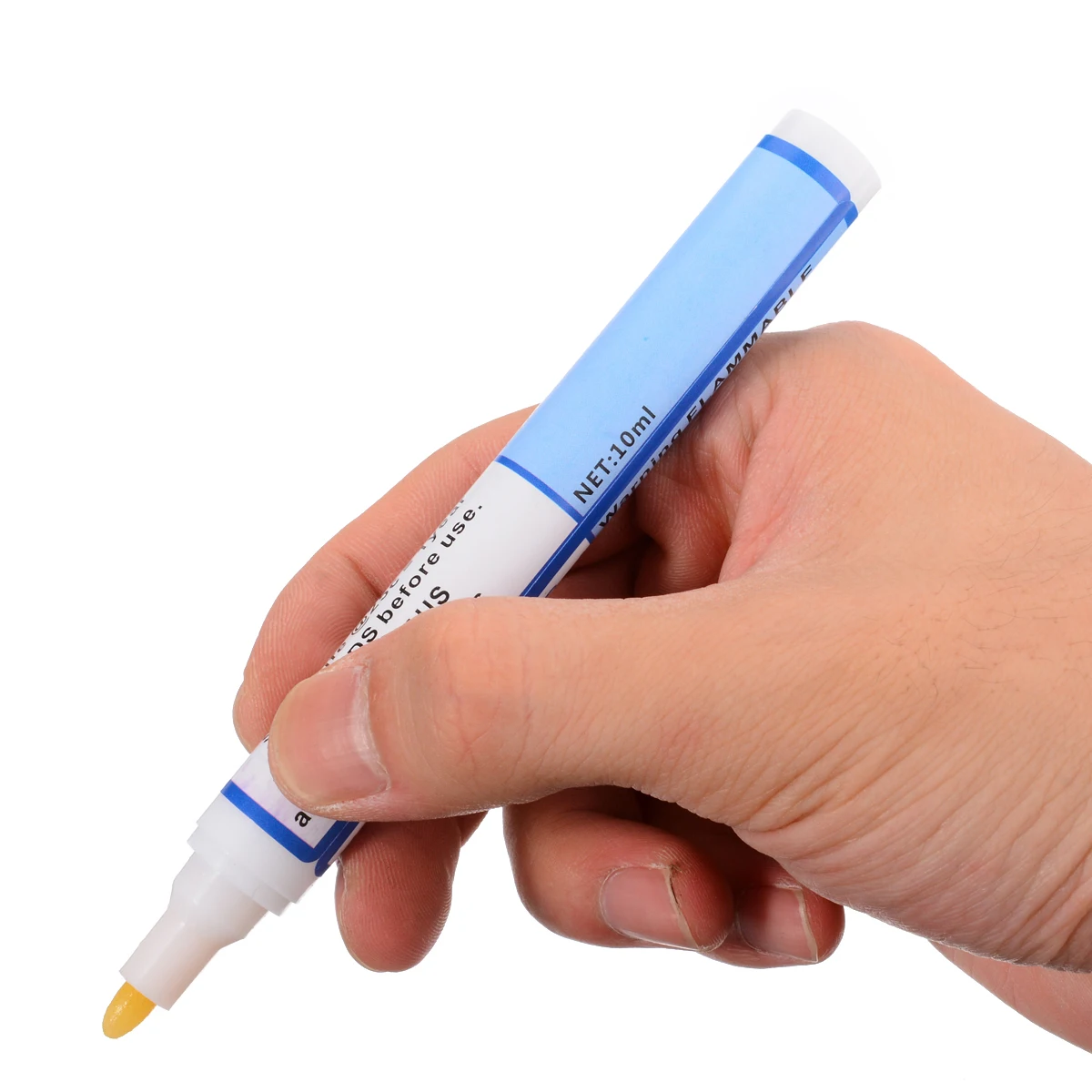 10ml No Residue Rosin Flux Pen + 2mm Desoldering Braid Wire Solder Remover For Soldering PCB Board Welding Fluxes Tool | Инструменты