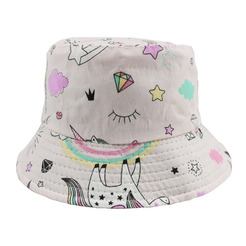 Панама детская с мультяшным рисунком милая шляпа в Корейском стиле рыбака