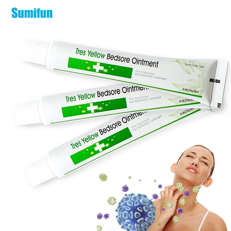 

1Pcs 20g Skin Psoriasis Antibacterial Cream Dermatitis Eczema Treatment Ointment Anti Itching Herbal Extract Medical Plaster