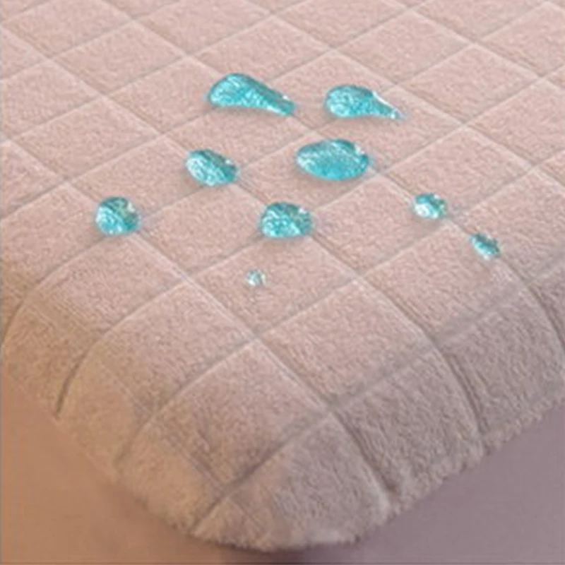 Водонепроницаемый чехол для матраса роскошная махровая ткань защитный лист на